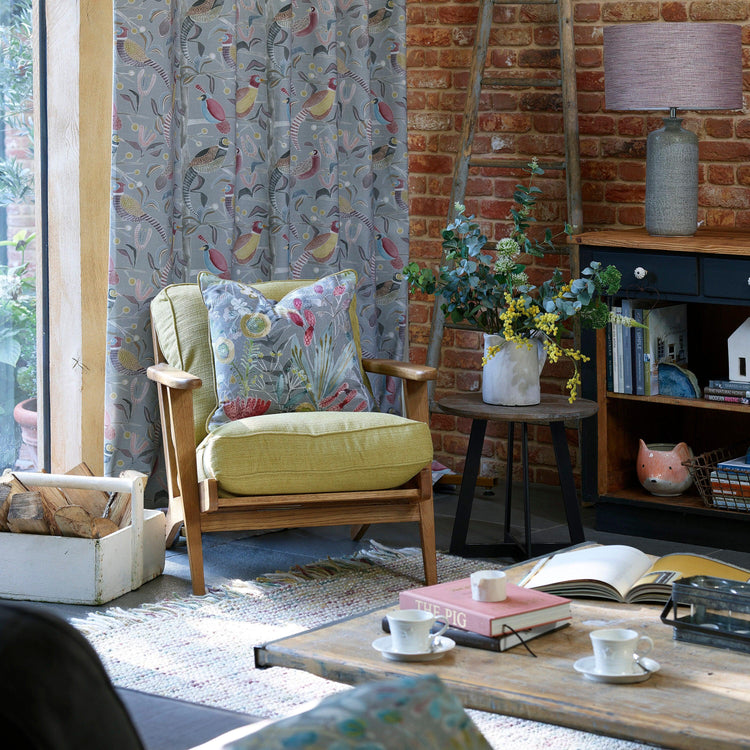 Luxury Made to Measure Curtains - Voyage Maison Lossie - Blue Crocus Textiles