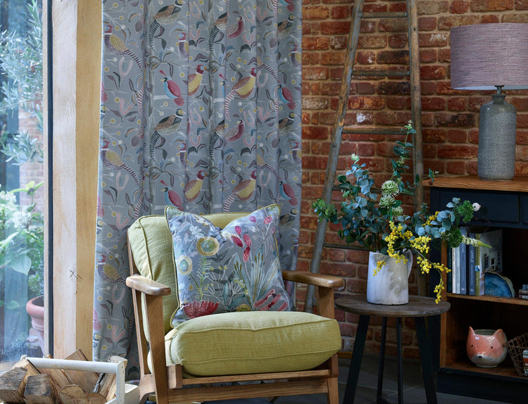 Luxury Made to Measure Curtains - Voyage Maison Lossie - Blue Crocus Textiles