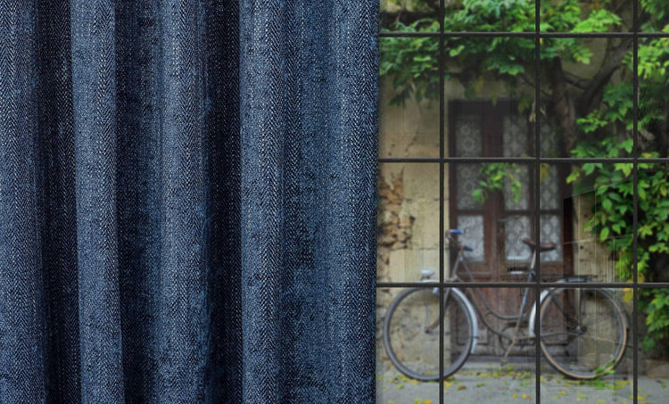 Made to measure bespoke handcrafted curtains - Blue Crocus Textiles