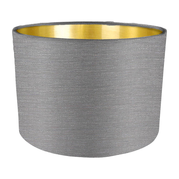 Mushroom Fabric Lampshade - Blue Crocus Textiles