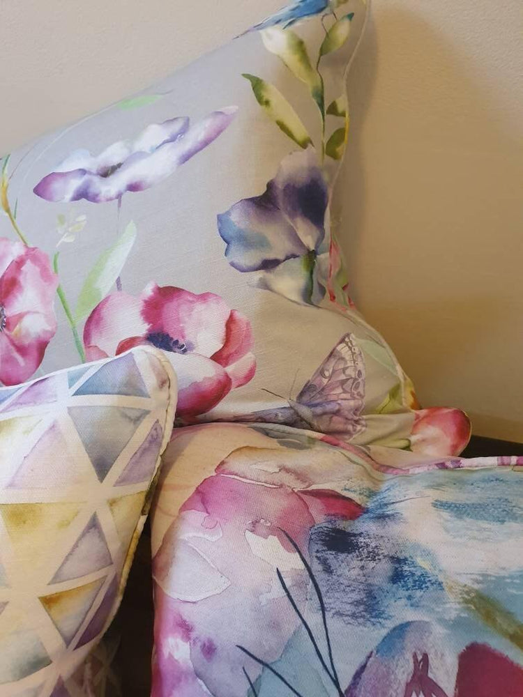 Pillow Cover in Lemon - Blue Crocus Textiles