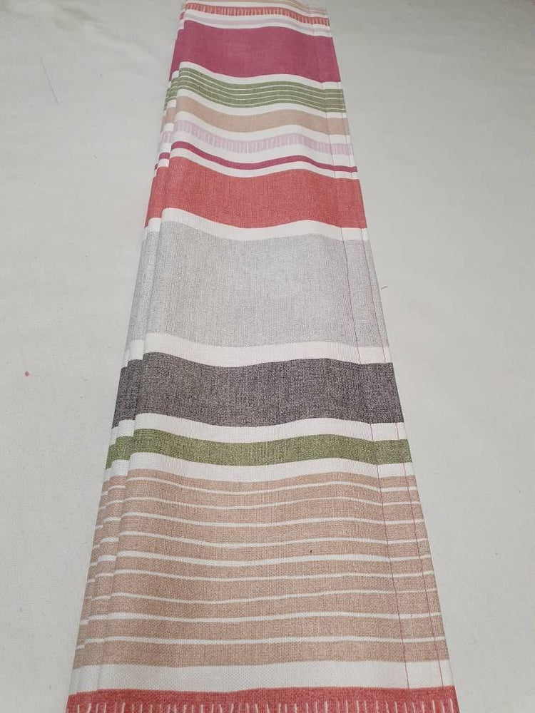 Roman blinds handcrafted Made to measure lined bespoke fabric printed fabric by fryett's - Blue Crocus Textiles
