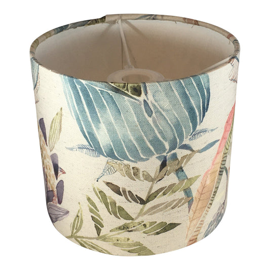 Handmade Drum Handmade Lampshade - Blue Crocus Textiles