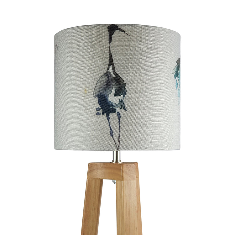 Voyage Bird Handmade Lampshade - BlueCrocusTextiles