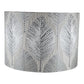 Silver Grey Handmade Handmade Lampshade - Blue Crocus Textiles