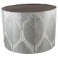 Silver Grey Handmade Handmade Lampshade - Blue Crocus Textiles