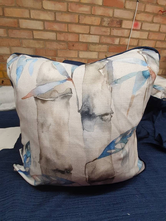 Decorative cushion scatter cushion made from kanto by voyage maison fabric Cushion - BlueCrocusTextiles