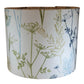 Wildflower Handmade Lampshade - Blue Crocus Textiles