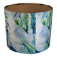 Peacock Handmade Lampshade - Blue Crocus Textiles