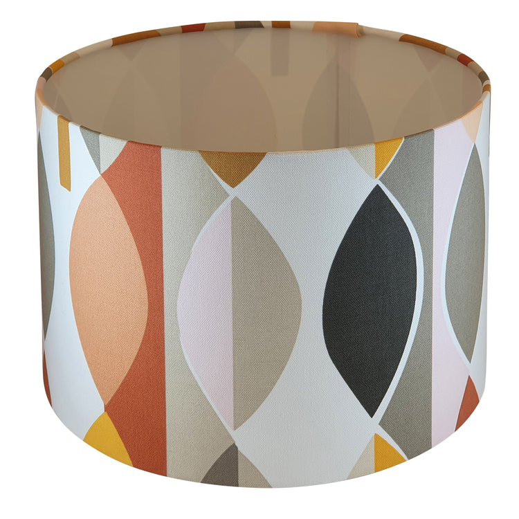 Contemporary Handmade Lampshade - Blue Crocus Textiles