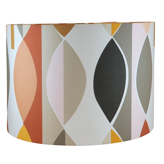 Contemporary Handmade Lampshade - Blue Crocus Textiles