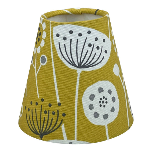 Candle Clip Handmade Lampshade - Blue Crocus Textiles