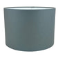 Grey Handmade Lampshade with 100% cotton fabric - Blue Crocus Textiles