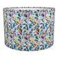 Brympton Lotus Lampshade - Blue Crocus Textiles