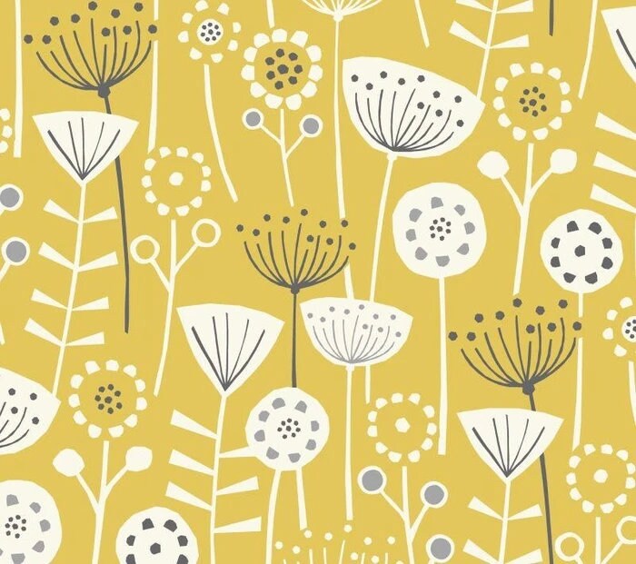 Fryetts Bergen Ochre, Curtain Fabric, Craft Fabric, Upholstery Fabric, Cotton Fabric, Yellow Fabric