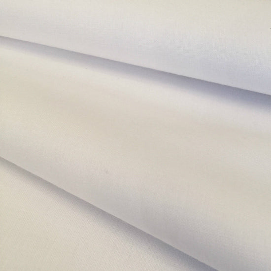 White Poly Cotton Curtain Lining, Curtain Fabric, Craft Fabric, Upholstery Fabric, Cotton Fabric, white Fabric, polycotton