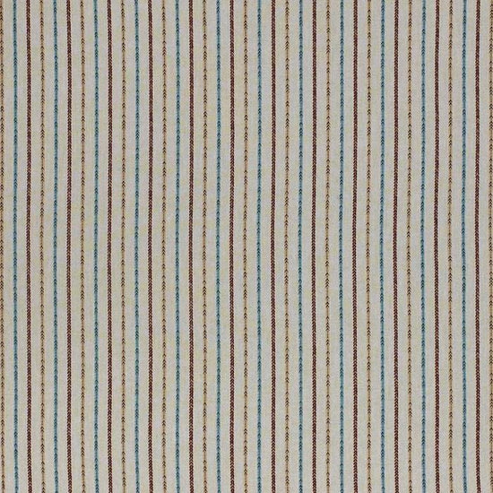 Roman Blind Maya Stripe - Blue Crocus Textiles