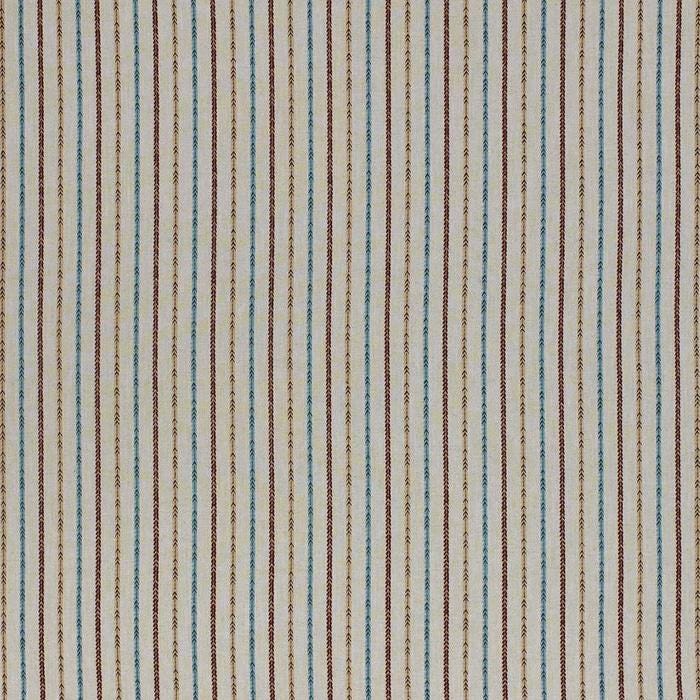 Roman Blind Maya Stripe - Blue Crocus Textiles