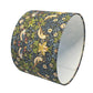 William Morris Lampshade Strawberry Thief - Blue Crocus Textiles