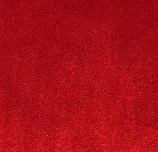 Velvet - Scarlet, Curtain Fabric, Craft Fabric, Velvet Fabric, Red Fabric