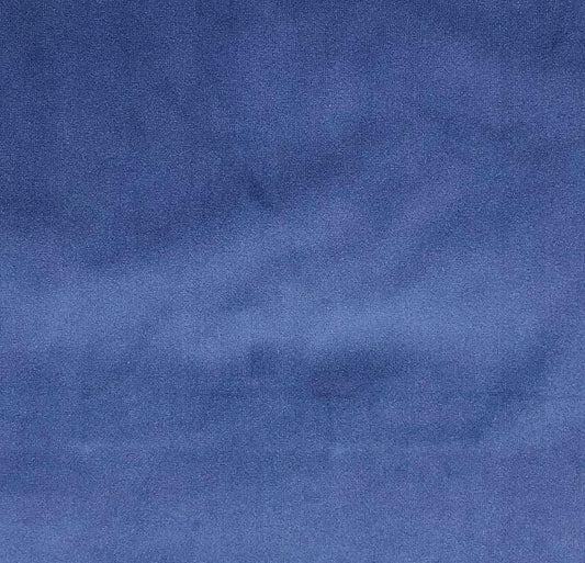 Velvet - Navy Blue, Curtain Fabric, Craft Fabric, Velvet Fabric, Blue Fabric