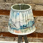 Soft Box Pleat lampshade - Laamora, Handmade Lampshade, Table Lampshades, Handmade Lamp Shade - BlueCrocusTextiles