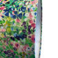 Fusion Abstract Extra Tall Handmade Lampshade, Suitable for Table Lamp, Floor Lamp - BlueCrocusTextiles