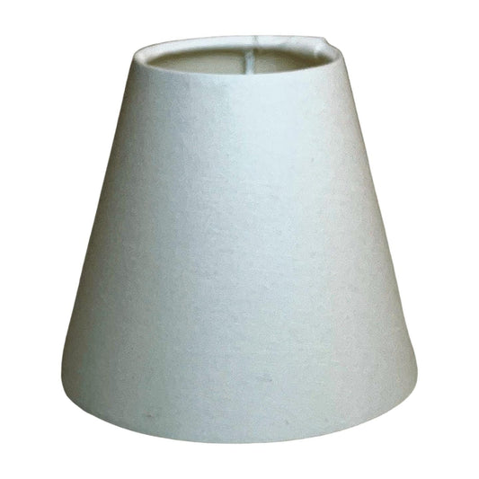 Candle Clip Lampshade, Handmade Lampshades, Chandelier Lampshades, White Lampshade, Wall Lampshade, Handmade Lamp Shade, Clip On Lampshade - BlueCrocusTextiles