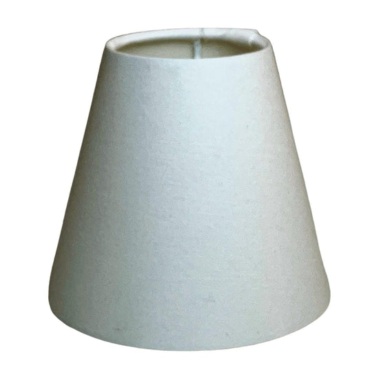 Candle Clip Lampshade, Handmade Lampshades, Chandelier Lampshades, White Lampshade, Wall Lampshade, Handmade Lamp Shade, Clip On Lampshade - BlueCrocusTextiles