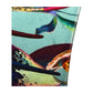 Handmade Botanical Drum Lampshade with Duck Egg Velvet Fabric - BlueCrocusTextiles