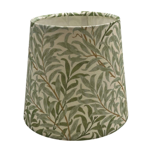 Empire Handmade Lampshade with William Morris Willow Bough Fabric - BlueCrocusTextiles