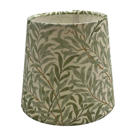Empire Handmade Lampshade with William Morris Willow Bough Fabric - BlueCrocusTextiles