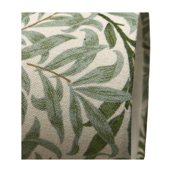 Empire Handmade Lampshade with William Morris Willow Bough Fabric - BlueCrocusTextiles