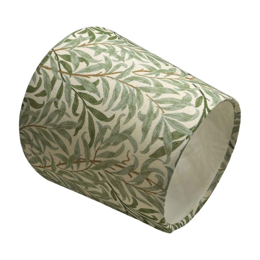Empire Handmade Lampshade with William Morris Willow Bough Fabric - BlueCrocusTextiles