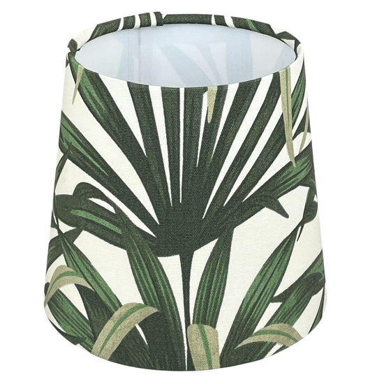 Empire Handmade Lampshade with Martinique Fabric - BlueCrocusTextiles