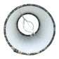 William Morris Candle Clip Lampshade with Orchid Bluebell Fabric, Chandelier Lampshades, Clip On Lampshade - BlueCrocusTextiles