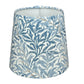 Empire Handmade Lampshade with William Morris Willow Bough Azure Fabric - BlueCrocusTextiles