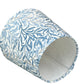 Empire Handmade Lampshade with William Morris Willow Bough Azure Fabric - BlueCrocusTextiles