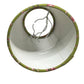 Green Floral Fabric Candle Clip Lampshade, Handmade Chandelier Shade - BlueCrocusTextiles