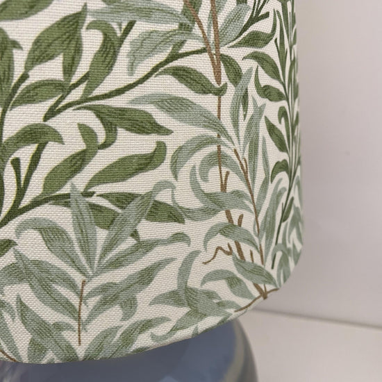 Extra Tall Conical Lampshade 50cm Handmade – Tall Cone Lamp Shade for Floor or Table Lamp – Fabric Lampshade UK – Statement Lighting - BlueCrocusTextiles