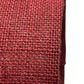 Empire Handmade Lampshade with Red Hessian Fabric - BlueCrocusTextiles