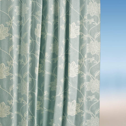 Bali made to measure bespoke handcrafted curtains - Blue Crocus Textiles