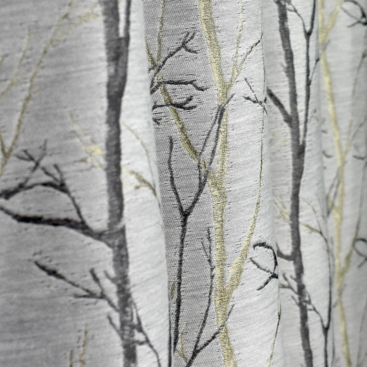 Beautiful burley woodland themed curtains - Blue Crocus Textiles