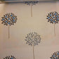 Beautiful hand made roman blind windows treatment with embroidered trees 4 colour ways to choose from - Blue Crocus Textiles