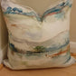 Beautiful Handmade cushion or cushion cover in voyage maison - Blue Crocus Textiles