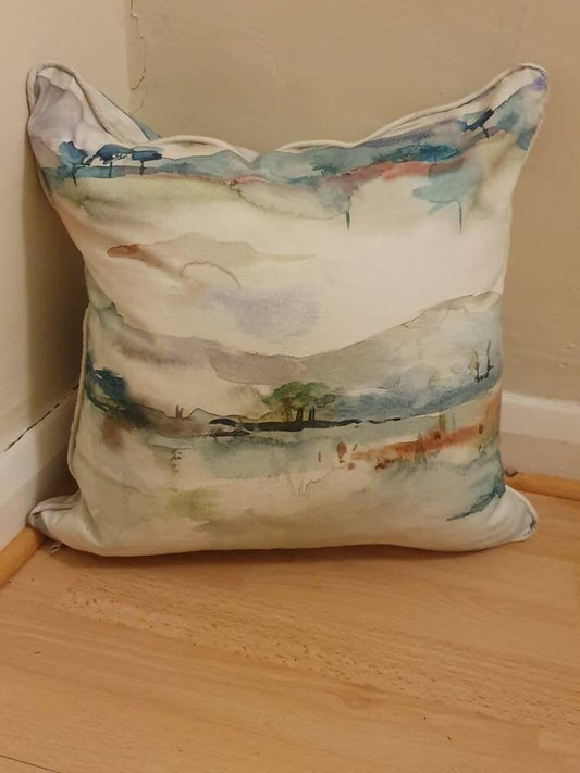 Beautiful Handmade cushion or cushion cover in voyage maison - Blue Crocus Textiles