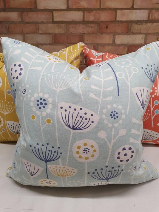 Beautiful handmade handcrafted cushion cover scatter - Blue Crocus Textiles