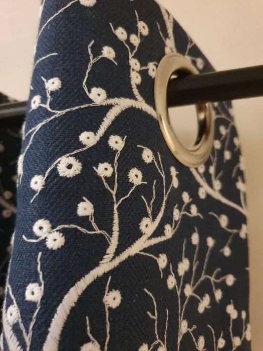 Beautiful made to measure Handcrafted curtains - Blue Crocus Textiles