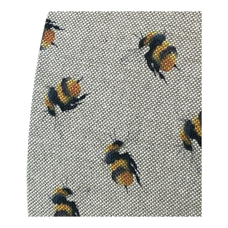 Bumble Bee Lampshade - Blue Crocus Textiles