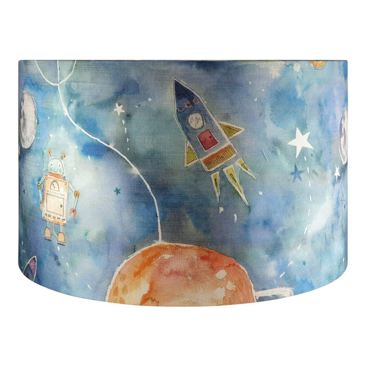 Childrens lampshade - Blue Crocus Textiles